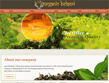 Tablet Screenshot of organicbelseri.com